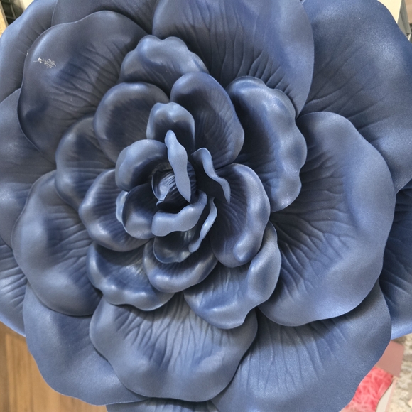 Blue Floral Wall Decor Set - Picture 9 of 9